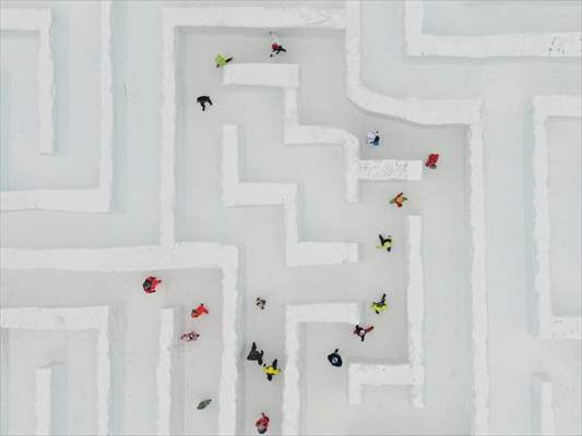 Biggest snow maze in the world goes ahead amid Omicron spread in