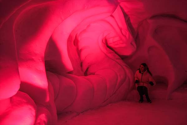Biggest snow maze in the world goes ahead amid Omicron spread in