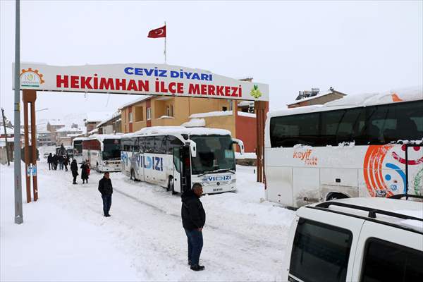 Hekimhan ilçesinden Malatya yönüne araç geçişlerine izin verilmiyor