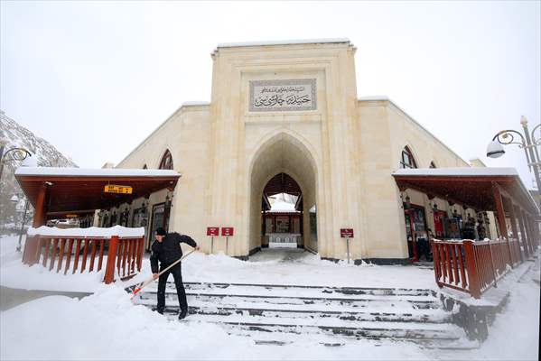 Malatya'da kar yağışı etkili oldu