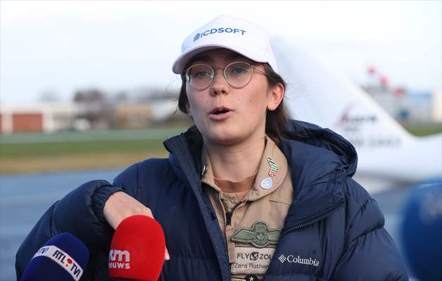 19-year-old woman pilot Zara Rutherford sets record for solo global flight