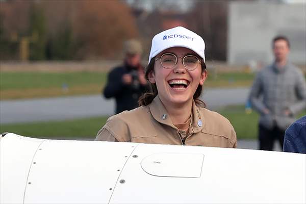 19-year-old woman pilot Zara Rutherford sets record for solo global flight