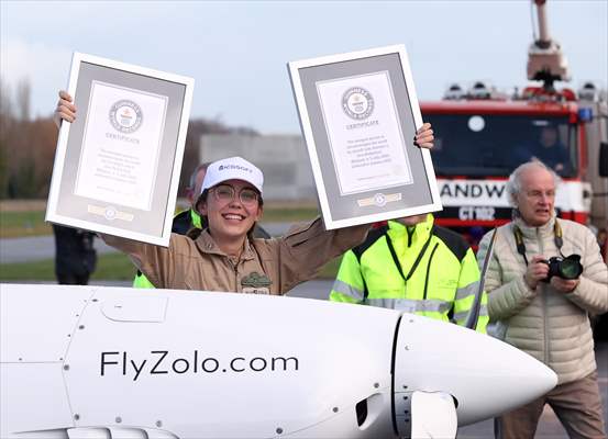 19-year-old woman pilot Zara Rutherford sets record for solo global flight