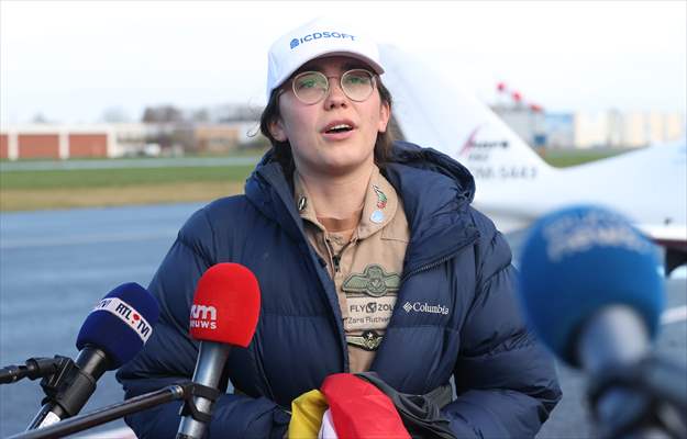 19-year-old woman pilot Zara Rutherford sets record for solo global flight