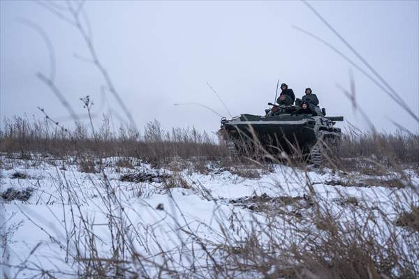 Ukrainian Servicemen of Mechanized Brigade