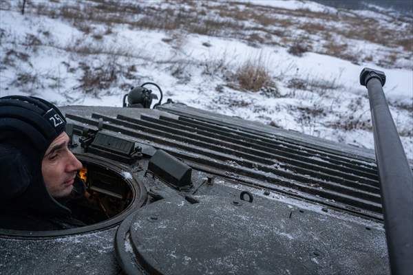 Ukrainian Servicemen of Mechanized Brigade