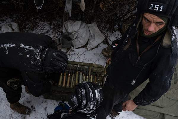 Ukrainian Servicemen of Mechanized Brigade