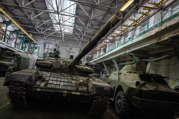 Ukrainian Servicemen of Mechanized Brigade