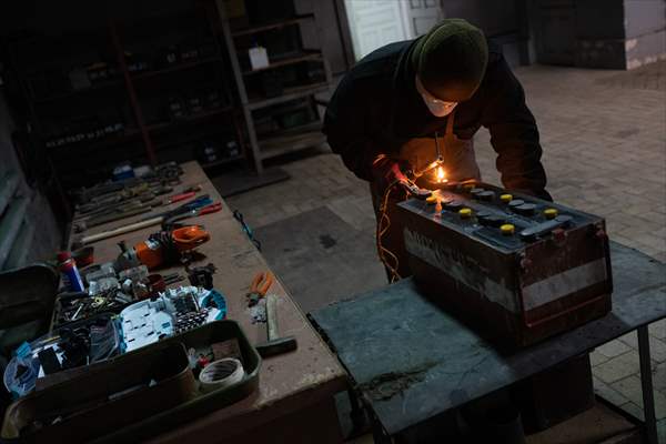 Ukrainian Servicemen of Mechanized Brigade