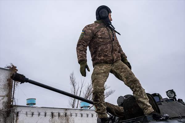 Ukrainian Servicemen of Mechanized Brigade