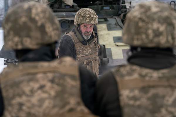 Ukrainian Servicemen of Mechanized Brigade