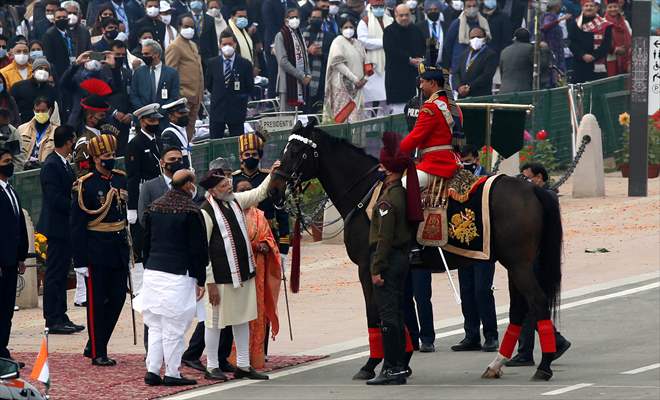 Indian Republic Day Parade in New Delhi