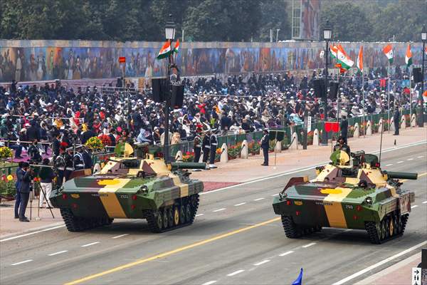 Indian Republic Day Parade in New Delhi