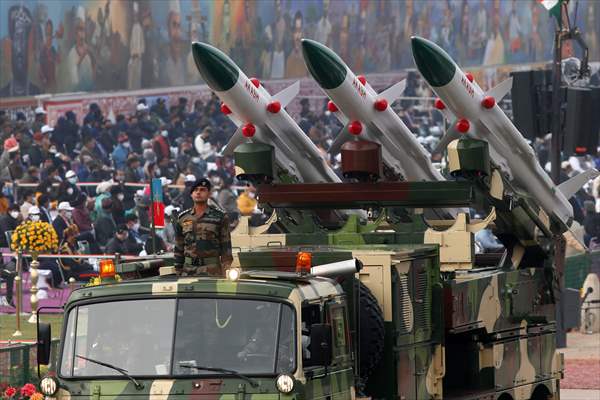 Indian Republic Day Parade in New Delhi