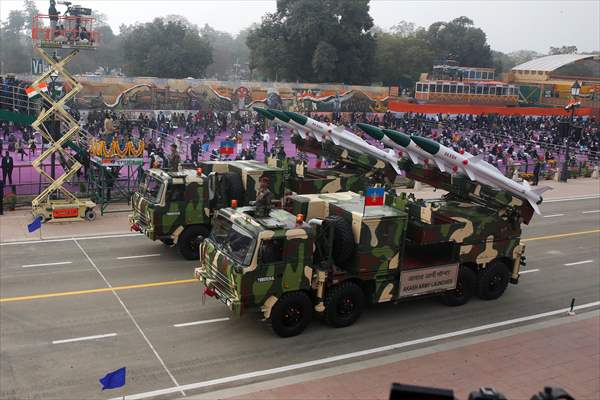 Indian Republic Day Parade in New Delhi