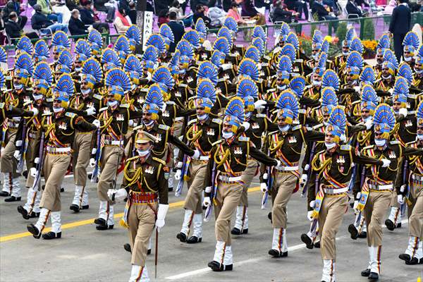 Indian Republic Day Parade in New Delhi