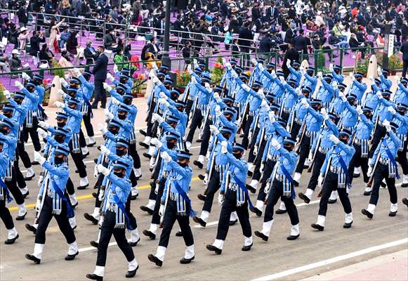 Indian Republic Day Parade in New Delhi