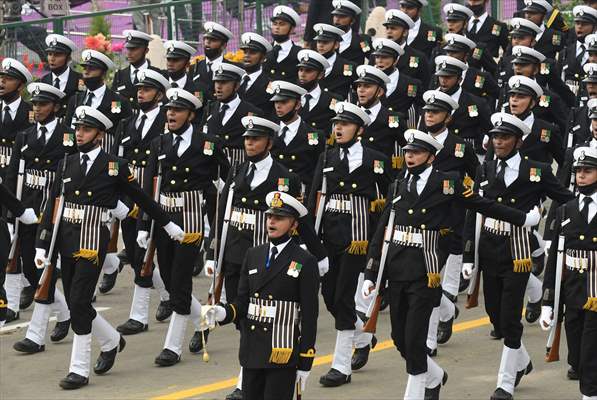 Indian Republic Day Parade in New Delhi