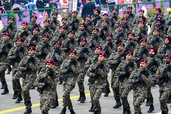 Indian Republic Day Parade in New Delhi