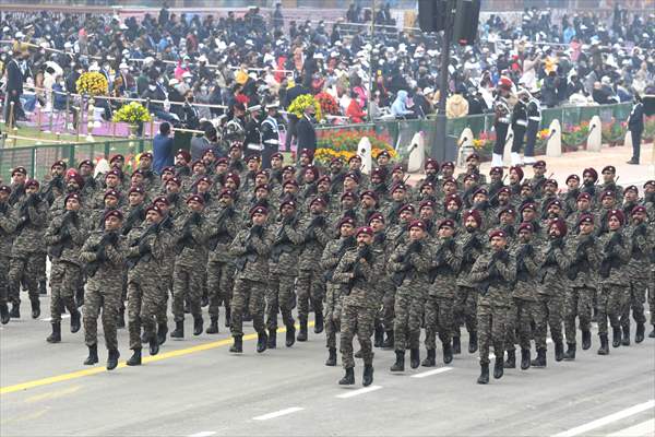 Indian Republic Day Parade in New Delhi