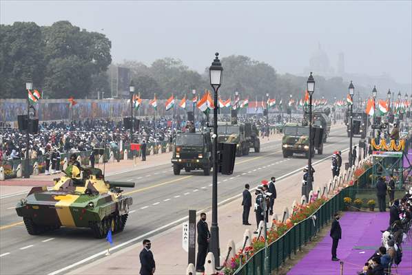 Indian Republic Day Parade in New Delhi