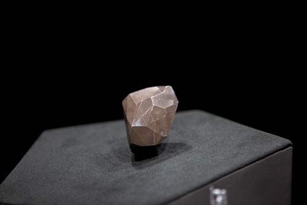 The 555.55 Carat Black Diamond entitled 'Enigma' at London Auctions
