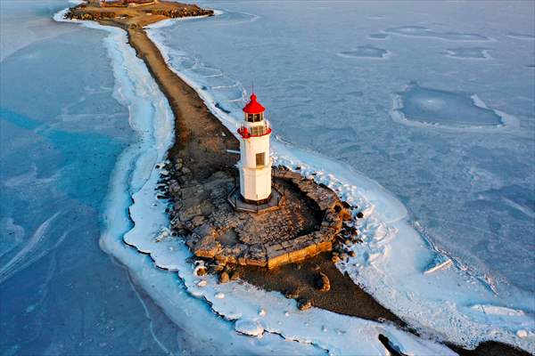 Tokarevsky Lighthouse in Russia