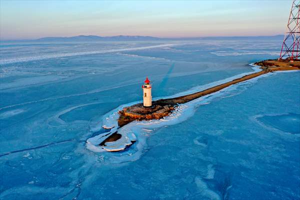 Tokarevsky Lighthouse in Russia