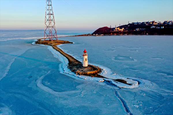 Tokarevsky Lighthouse in Russia