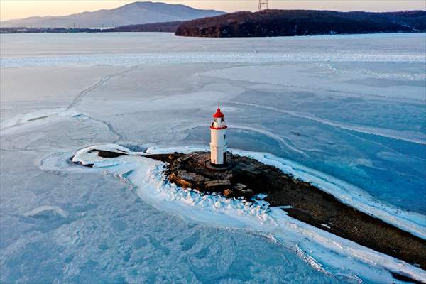 Tokarevsky Lighthouse in Russia