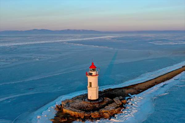 Tokarevsky Lighthouse in Russia