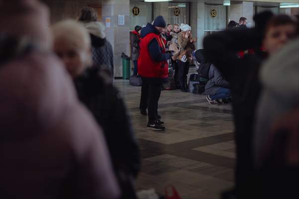 Humanitarian train organised by Slovak Rail Company to bring out civilians fleeing Ukraine