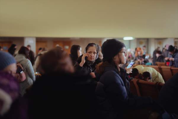 Humanitarian train organised by Slovak Rail Company to bring out civilians fleeing Ukraine