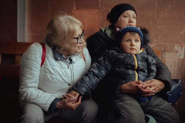 Humanitarian train organised by Slovak Rail Company to bring out civilians fleeing Ukraine