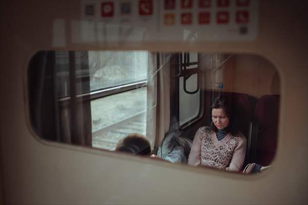 Humanitarian train organised by Slovak Rail Company to bring out civilians fleeing Ukraine