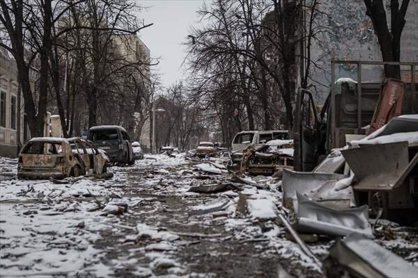 Damage caused in Kharkiv city after Russian attacks