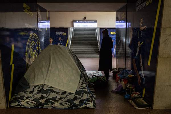 Kharkiv Metro Station in Ukraine
