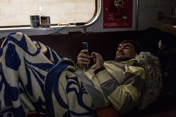 Kharkiv Metro Station in Ukraine