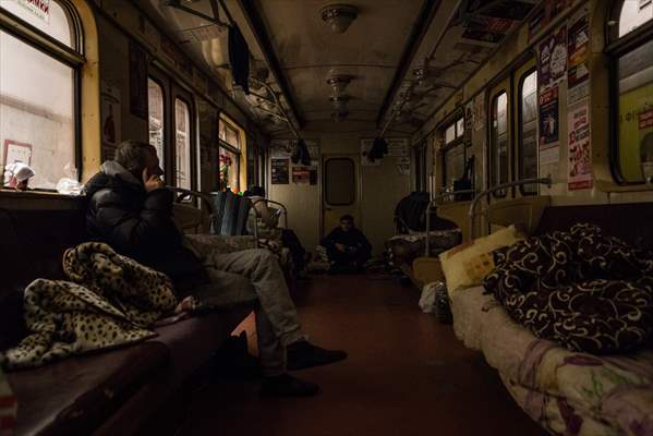 Kharkiv Metro Station in Ukraine