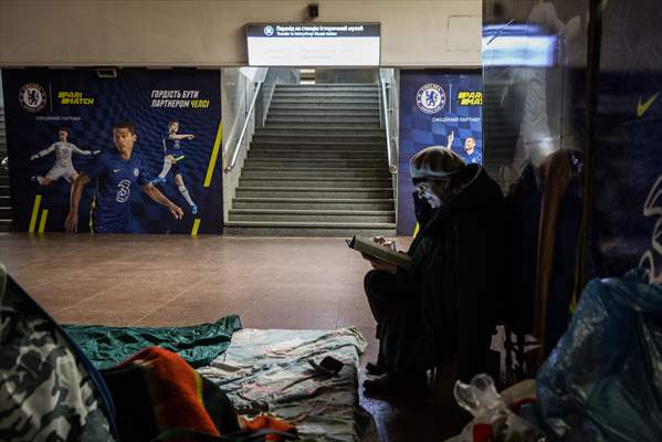 Kharkiv Metro Station in Ukraine