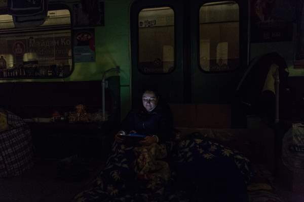 Kharkiv Metro Station in Ukraine