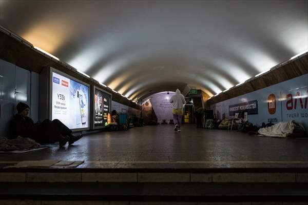 Kharkiv Metro Station in Ukraine