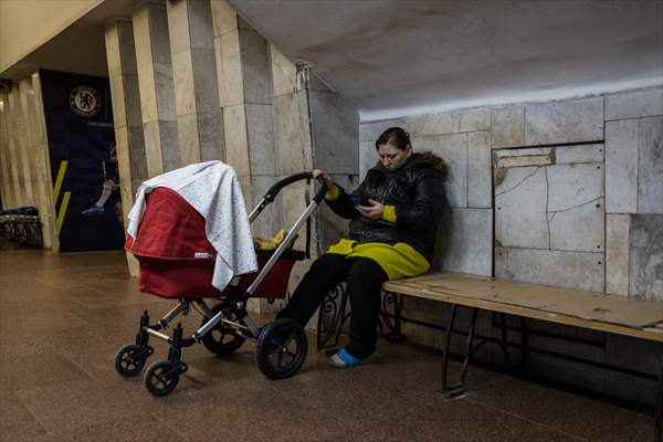 Kharkiv Metro Station in Ukraine