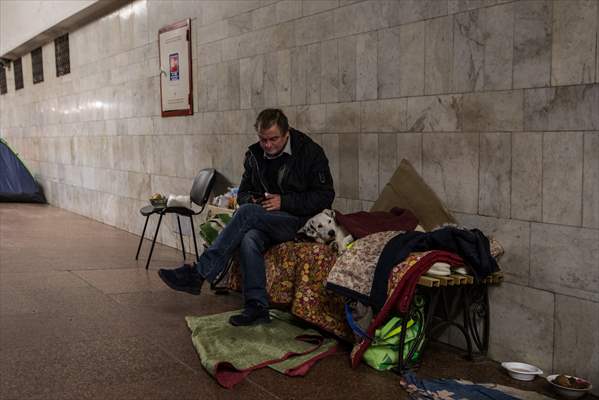 Kharkiv Metro Station in Ukraine