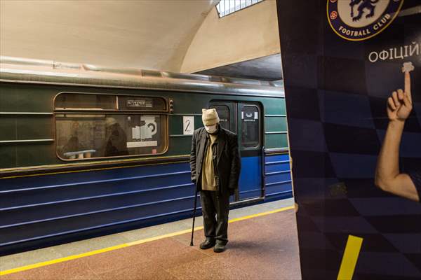 Kharkiv Metro Station in Ukraine