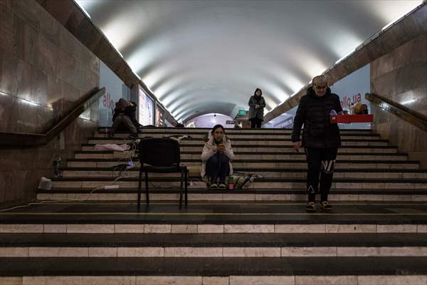 Kharkiv Metro Station in Ukraine