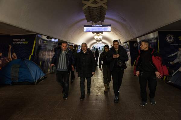Kharkiv Metro Station in Ukraine