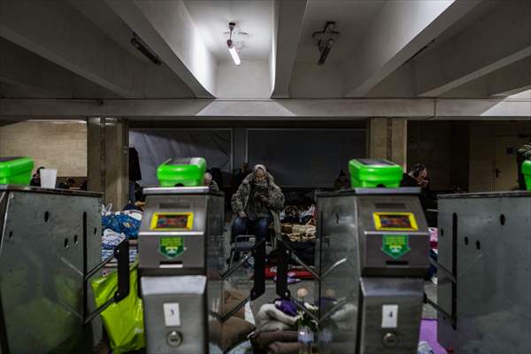 Kharkiv Metro Station in Ukraine