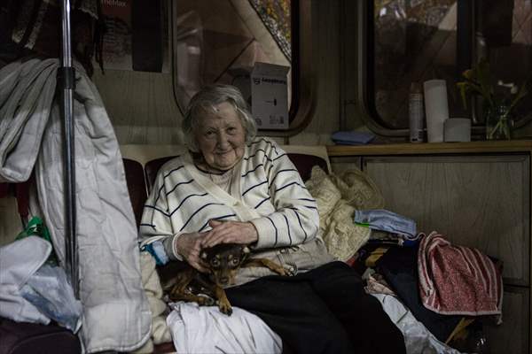 Kharkiv Metro Station in Ukraine