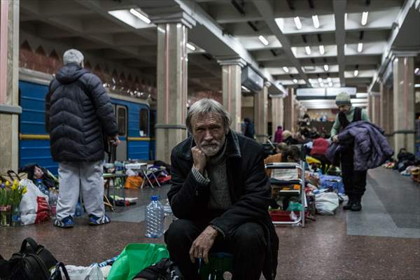 Kharkiv Metro Station in Ukraine